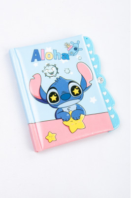 Блокнот, 10х15 см, 50 аркушів, лінія, на замочку